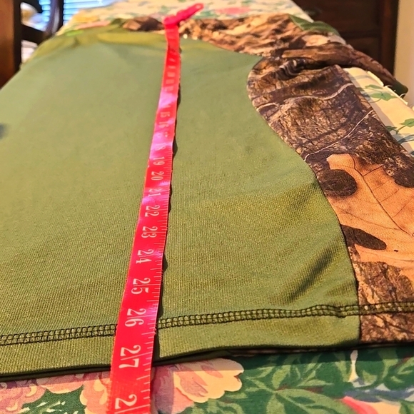 Browning Lightweight Tee short sleeves Green with Camo Design Men size XL - Picture 9 of 9